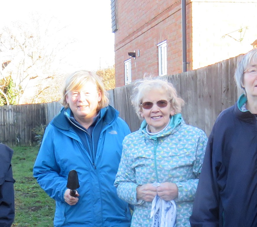 100th Birthday Bulb Planting Team
