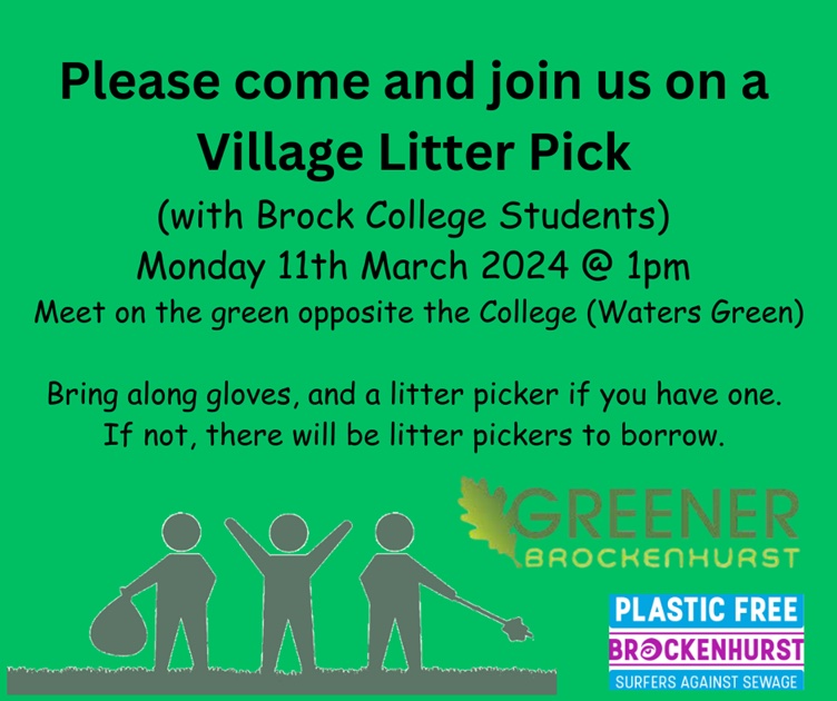 Read about the Village Litter Pick.